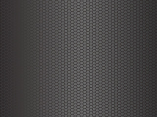 Black metal texture steel background. Perforated metal sheet.
