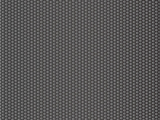 Black metal texture steel background. Perforated metal sheet.
