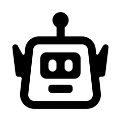 Robot Face (Avatar) Outline Icon