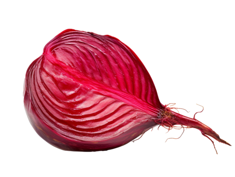 Fresh beetroot isolated on transparent, PNG Files. red beet healthy food for diet.
