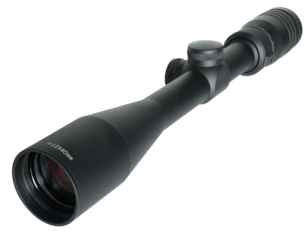 Rifle sight seen from a quartering left side view