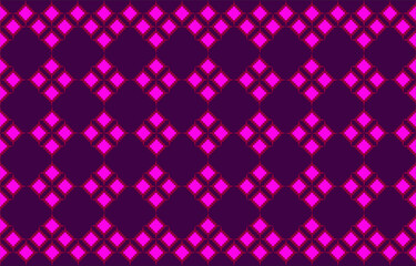 Square-shaped pattern in pink tones