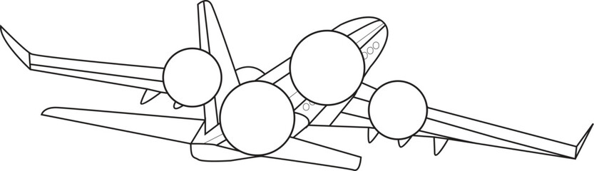 Air plane dot to dot 