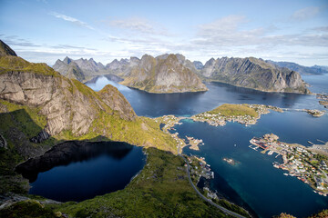 Reinebringen, Lofoten Islands, Norway, Europe