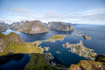 Reinebringen, Lofoten Islands, Norway, Europe