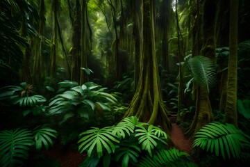 Embark on a visual journey into the heart of a Central American rainforest, where nature thrives in...