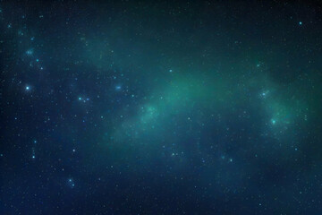 Dark Blue, Green background with galaxy stars