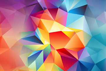 ポリゴンモザイク46|Generative AI