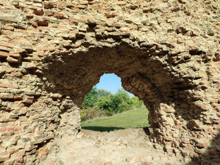 Ancient wall ruins
