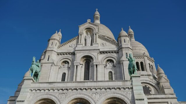 fachada del sagrado corazon de par&iacute;s