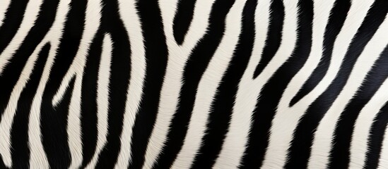 Fototapeta na wymiar Zebra fur stripes pattern background