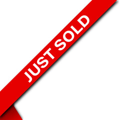 JUST SOLD vector illustration Concept