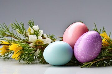 a high quality stock photograph of a single easter egg full body isolated on a white background