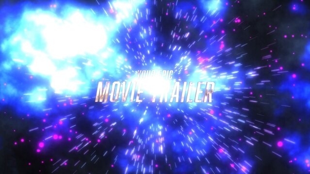 Cinematic Explosion Trailer Title Intro