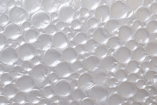 white plastic bubble wrap background © VIRTUALISTIK