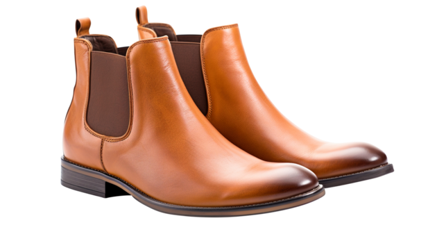 pair of boots isolated on transparent background Remove png, Clipping Path, pen tool