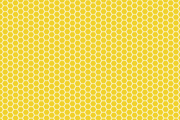 Bee honeycomb background pattern vector illustration.
