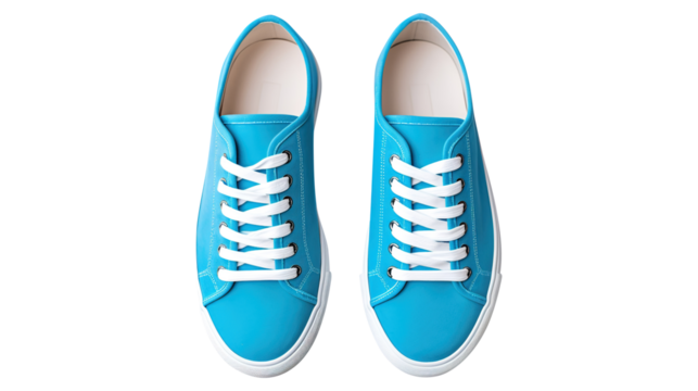 blue sneakers isolated on transparent background Remove png, Clipping Path, pen tool