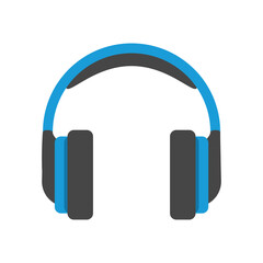 Headphones vector illustration.