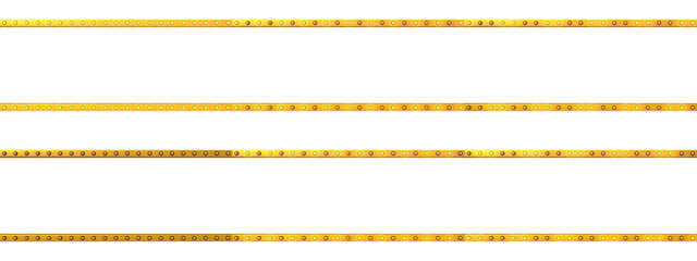 Light bulb animation frame sequence. frame gold border light retro advertising sign on white background. 3d rendering