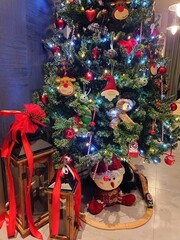 decorated christmas tree