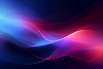 Naklejka premium Illustration abstraite gradiant bleu et rose dynamique