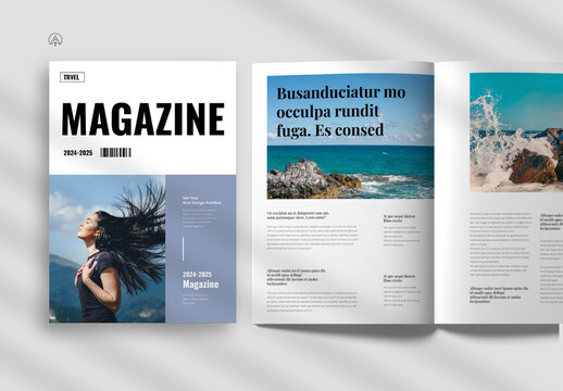 Travel Magazine Layout