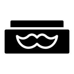 mustache cream glyph