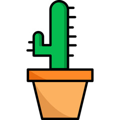 Plant in pot icon