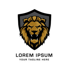 lion shield emblem