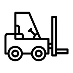 Forklift Icon Design
