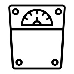 Weight Scale Icon Design