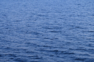 Sunset cruising on sea of Okhotsk