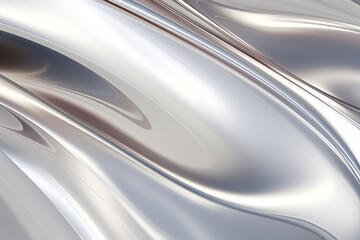 Abstract liquid silver background texture