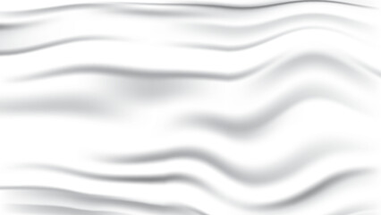 Vector Crumpled Fabric or Rumpled Sheet Texture. Wrinkled Material