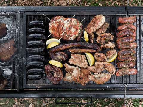 Achuras a la parrilla