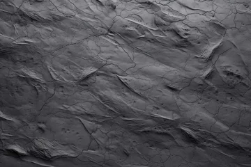 Fotobehang Dark gray graphite texture background  © Dennis