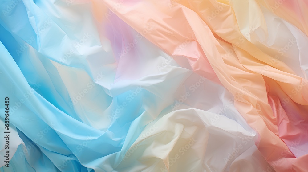 Poster a highresolution image showcasing the intricate details of a crumpled paper texture, serving as a ba