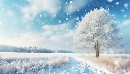 雪山の樹氷とスターダスト現象