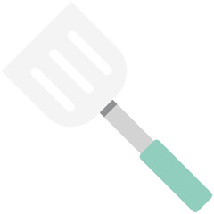 spatula isolated on white