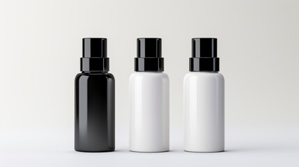 Hand sanitizing sprays bottle mockup