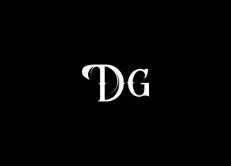 DG  initial logo design and monogram logo