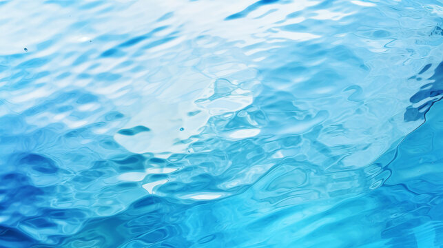 Stylish Background With Water Ripple Texture. Glass