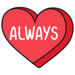 always heart