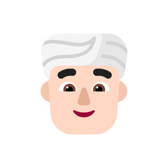 Man Wearing Turban: Light Skin Tone