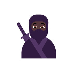 Ninja: Dark Skin Tone © Mehr