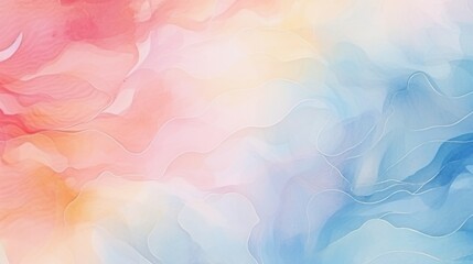 Fototapeta na wymiar vibrant watercolor abstract: perfect background for wedding or trendy social media banner
