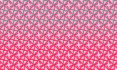 Fototapeta premium Vector Bliss: This seamless pattern marries precision with creativity, offering a mesmerizing tapestry of geometric elegance. Versatile for textiles or digital projects, it unveils intricate details u