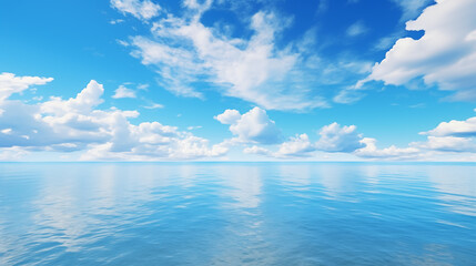 Obraz premium Pictures of blue sea under beautiful sky 