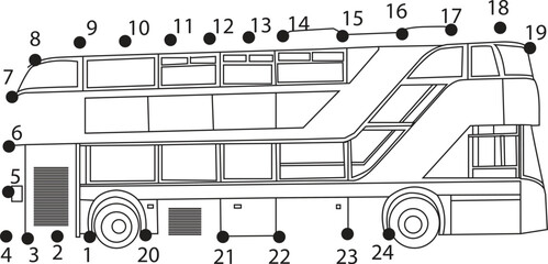 Bus dot to dot